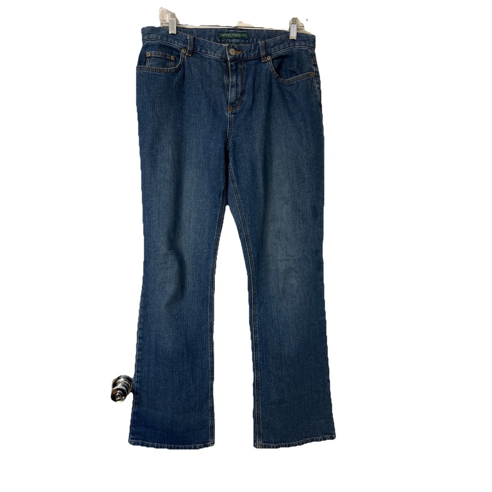 Lauren Jeans Co by Ralph Lauren,‎ Denim Jeans Blue Women's Straight leg Sz 10